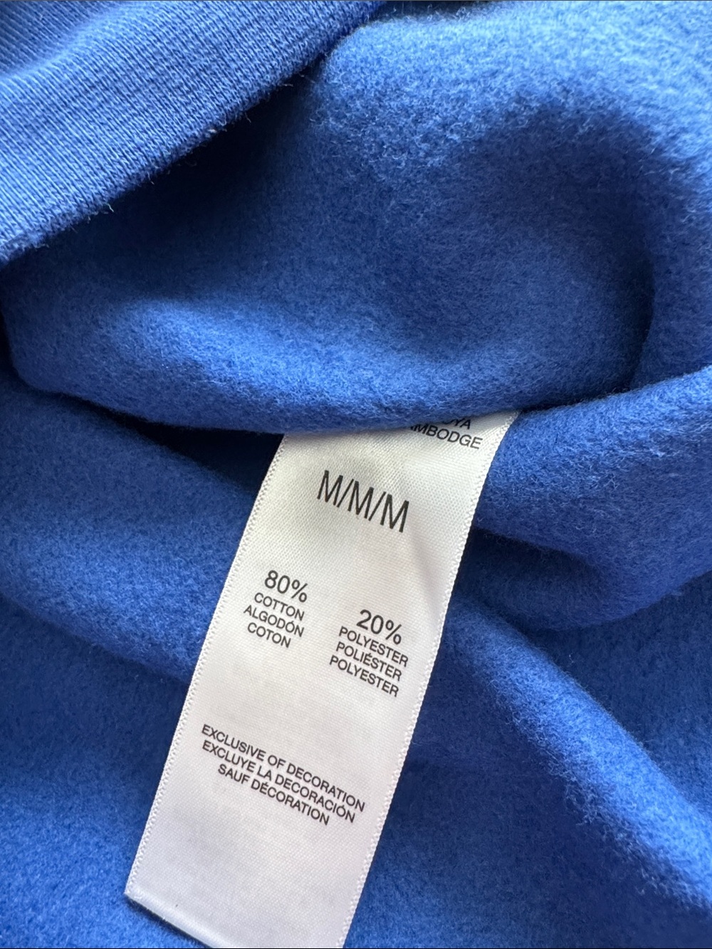 Esprit Women's Crewneck Sweatshirt in Royal Blue - Picture 4 of 4